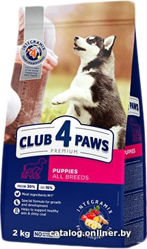 

Сухой корм для собак Club 4 Paws Premium для щенков c высоким содержанием курицы 2 кг