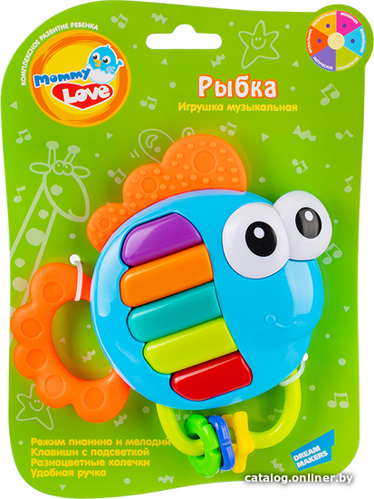 

Развивающая игрушка Mommy Love Рыбка 0698