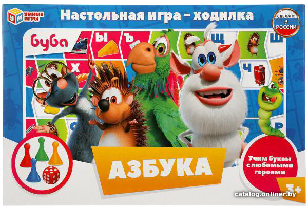 

Настольная игра Умные игры Азбука. Буба 4680107921420