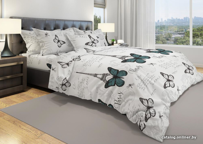 

Постельное белье СонМаркет Paris (2-сп с прост. на рез. 160х200, нав. 70х70)