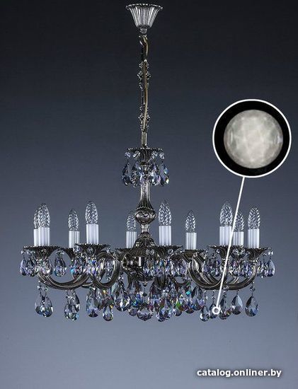 

Подвесная люстра ArtGlass Alice X. Nickel Ce - 8006