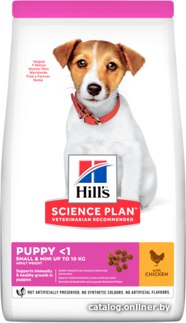 

Сухой корм для собак Hill's Science Plan Puppy Small & Miniature 0.3 кг