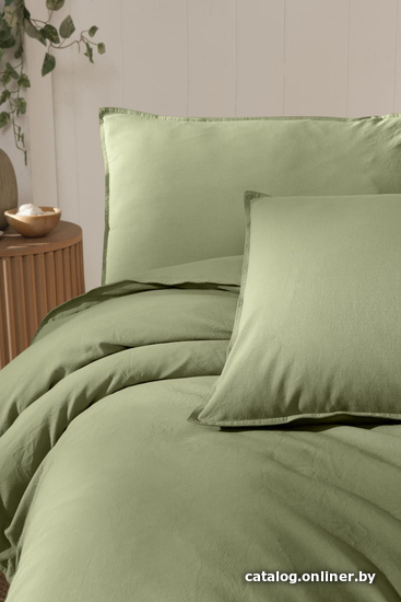 

Постельное белье Arya Natural Stone Washed 8680943227164 (зеленый)