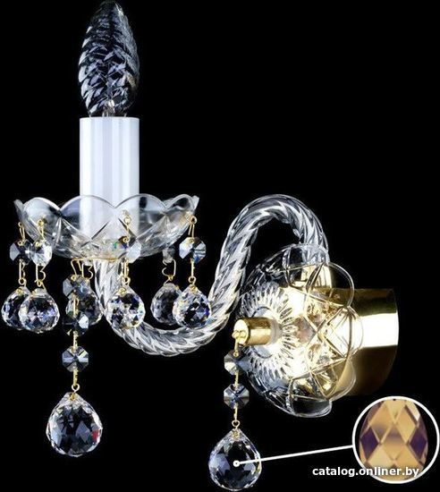 

Бра ArtGlass Mirka I. Full Cut Yellow