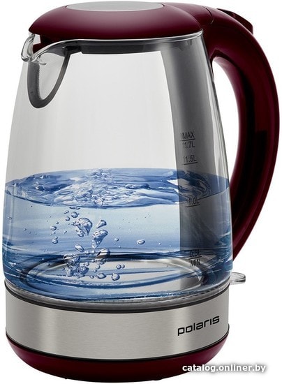 

Электрический чайник Polaris PWK 1740CGL (бордовый)