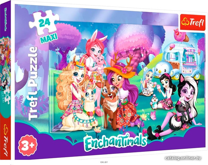 

Мозаика/пазл Trefl Enchantimals. Веселый мир