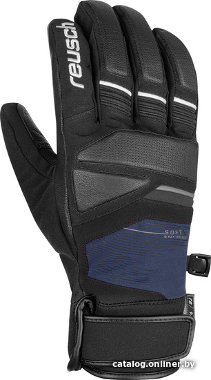 

Перчатки Reusch Storm R-Tex XT 6001216 7787 (р-р 8.5, black/dress blue)