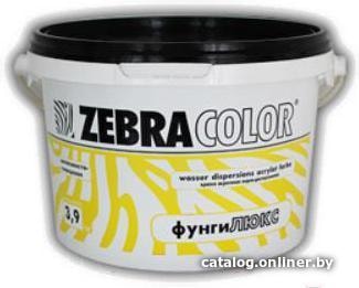 

Краска Zebracolor Фунгилюкс 26кг (белый)