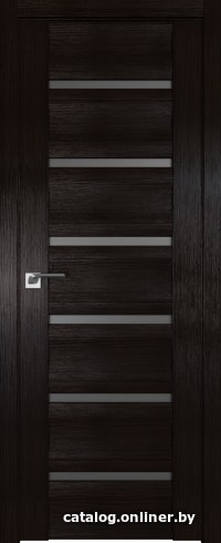 

Межкомнатная дверь ProfilDoors 57X 90x200 (венге мелинга/стекло графит)
