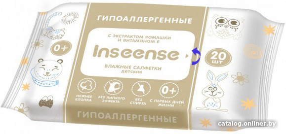 

Inseense c экстрактом ромашки и витамином Е (20 шт)