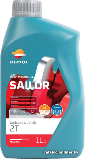 

Моторное масло Repsol Sailor Outboard & Jet Ski 2T 1л