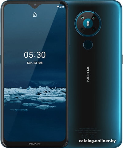 

Смартфон Nokia 5.3 3GB/64GB Dual SIM (бирюзовый)