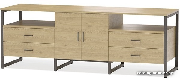 

Тумба Millwood Neo Loft TVS-5 Л (дуб золотой Craft-металл черный)