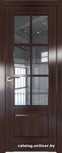 

Межкомнатная дверь ProfilDoors 103X 90x200 (орех сиена, стекло прозрачное)