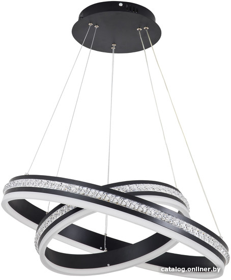 

Подвесная люстра LED4U 8587-600-400 BK