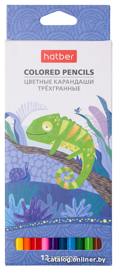 

Набор цветных карандашей Hatber Colora CS_063837 (12 цв)