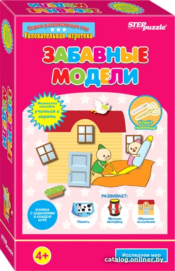 

Аппликация Step Puzzle Забавные модели 76519
