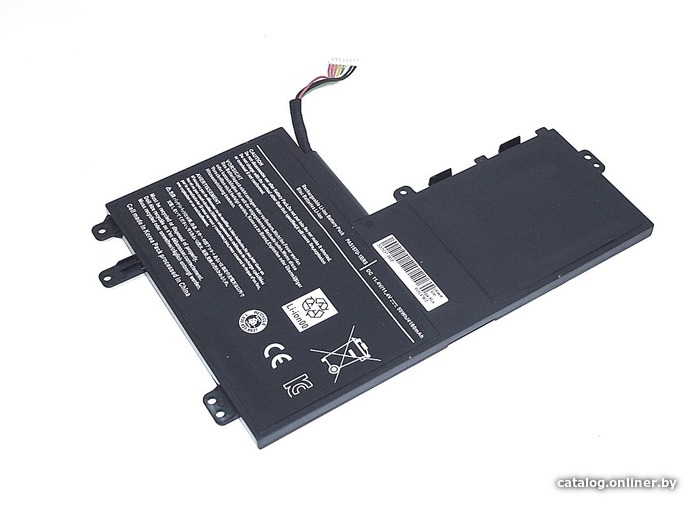 

Аккумуляторы для ноутбуков RageX Toshiba M40 (5157-3S1P), 11.4В, 50Wh, черный