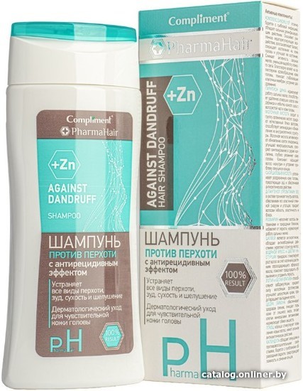 

Compliment Pharma Hair Против перхоти с антирецедивным эффектом 200 мл