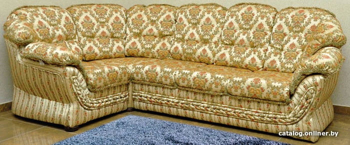 

Угловой диван Домовой Романтика-1 (угловой, damask 105/damask RY 106)