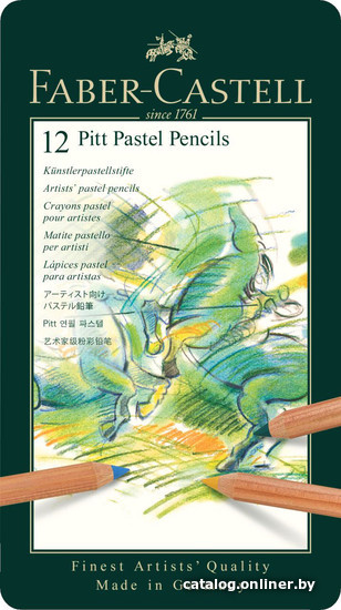 

Набор пастельных карандашей Faber Castell PITT Pastel 112112 (12шт)