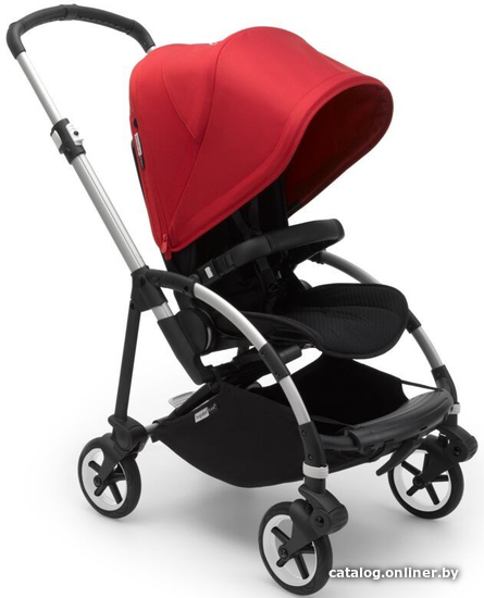 

Коляска прогулочная «книга» Bugaboo Bee6 (alu/black/red)