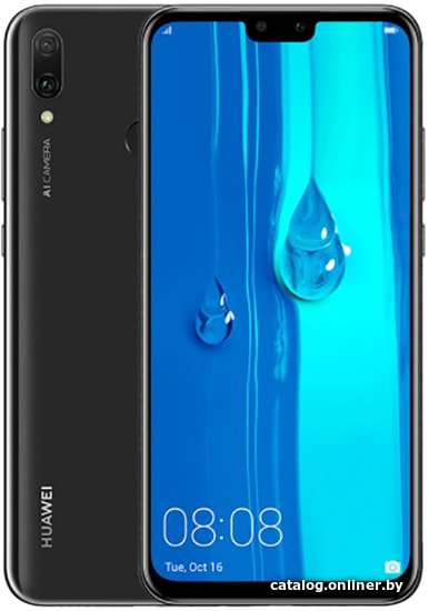 

Смартфон Huawei Y9 2019 JKM-LX1 4 GB/64GB (полночный черный)