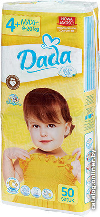 

Подгузники Dada Extra Soft 4+ Maxi+ (50 шт)