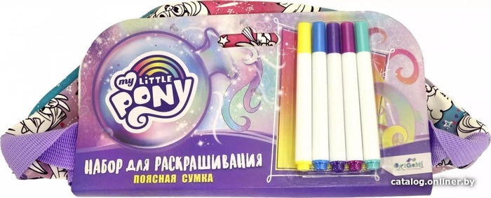 

Набор для рукоделия Origami Game Поясная сумка для раскрашивания. My Little Pony 06645