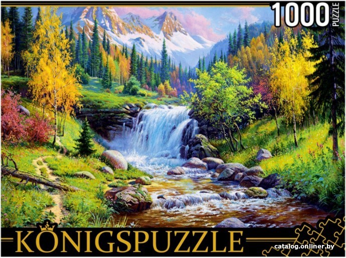 

Пазл Konigspuzzle И. Прищепа. Горный ручей 7135789