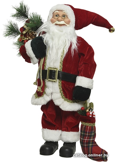

Кукла Albero Di Natale Дед Мороз с подарками 60 см 612005 (красный)