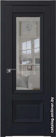 

Межкомнатная дверь ProfilDoors 2.90U 70x200 (черный матовый, стекло прозрачное)