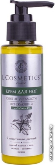 

L'Cosmetics Крем для ног Освежающий с маслом мяты (100 мл)