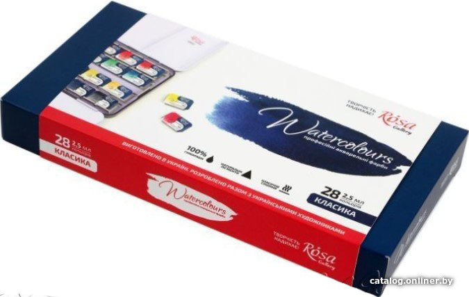 

Акварельные краски Rosa Gallery Classic 340028 (28 цв.)