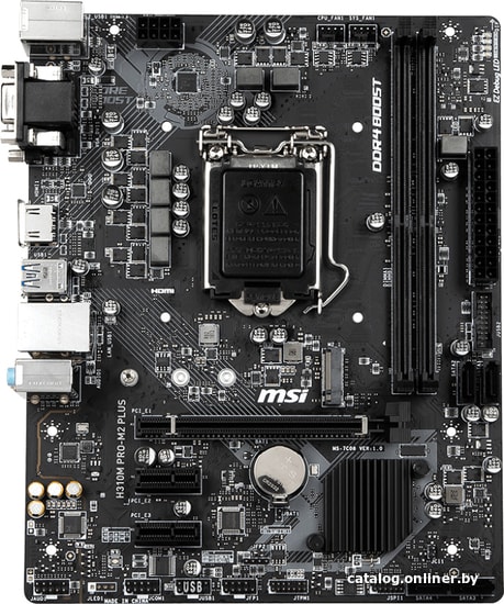 

Материнская плата MSI H310M PRO-M2 Plus