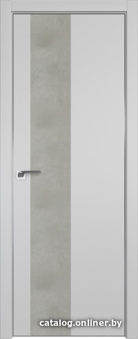 

Межкомнатная дверь ProfilDoors 5E 90x200 (манхэттен/вставка бетон платина)