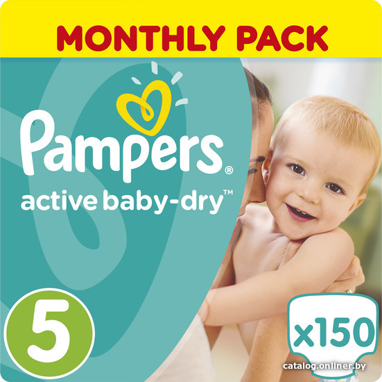

Подгузники Pampers Active Baby-Dry 5 Junior (150 шт)