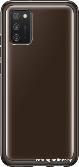 

Чехол для телефона Samsung Soft Clear Cover для Galaxy A02s (черный)