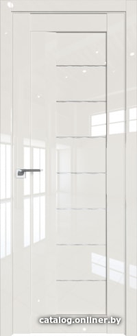 

Межкомнатная дверь ProfilDoors 17L 90x200 (магнолия люкс, стекло дождь белый)