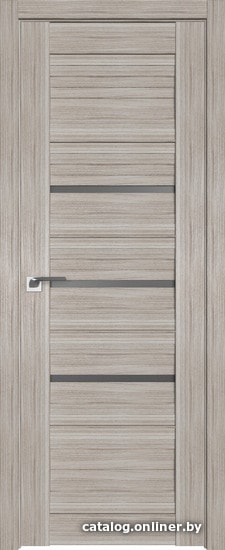 

Межкомнатная дверь ProfilDoors 18X 40x200 (капучино мелинга, стекло графит)