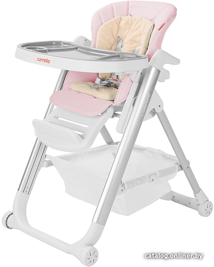 

Высокий стульчик Carrello Concord (salmon pink)