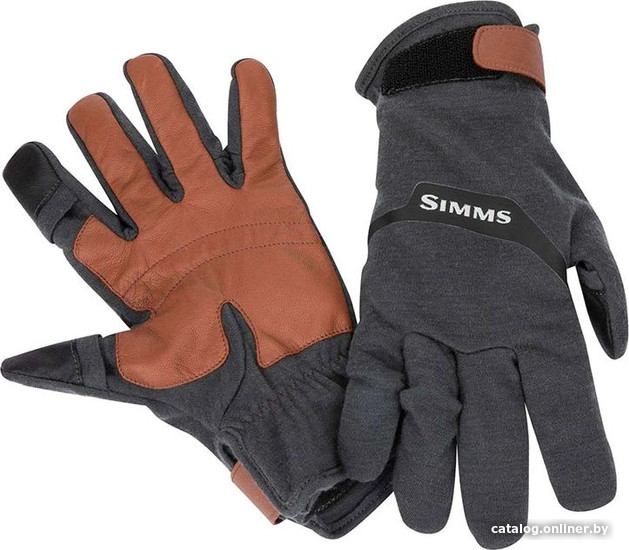 

Перчатки Simms Lightweight Wool Tech Glove (S, carbon)