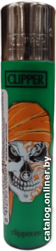 

Зажигалка Clipper CP11RH (зеленый череп)