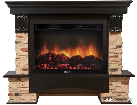 

Портал Firelight Pietra 25S (камень сланец натуральный/шпон венге)