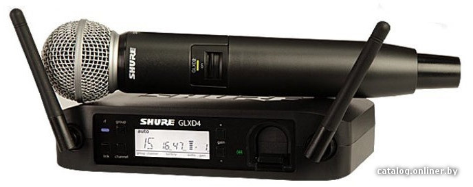 

Микрофон Shure GLXD24E/SM58 Z2 2.4 GHz