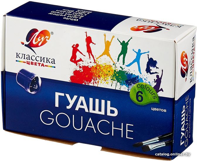 

Гуашь Луч Классика 19С 1275-08 (6 цв.)