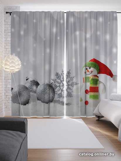 

Комплект штор JoyArty Праздничный снег 1.45x2.65 м p_21484_145x265 (2 шт)