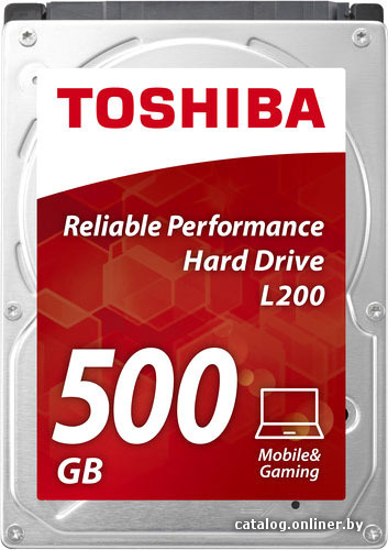 

Жесткий диск Toshiba L200 500GB [HDWJ105UZSVA]