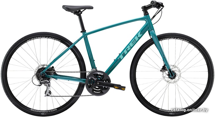 

Велосипед Trek FX 2 Disc Women's M 2020 (бирюзовый)