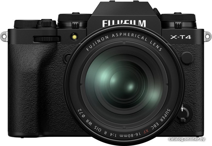 

Беззеркальный фотоаппарат Fujifilm X-T4 Kit 16-80mm (черный)